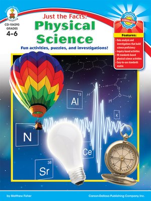 cover image of Physical Science, Grades 4 - 6